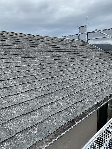 熊本市南区で初めての塗り替えのお客様からのご依頼で日本ペイントの遮熱塗料パーフェクトクーラーベストを使って屋根塗装をしました。