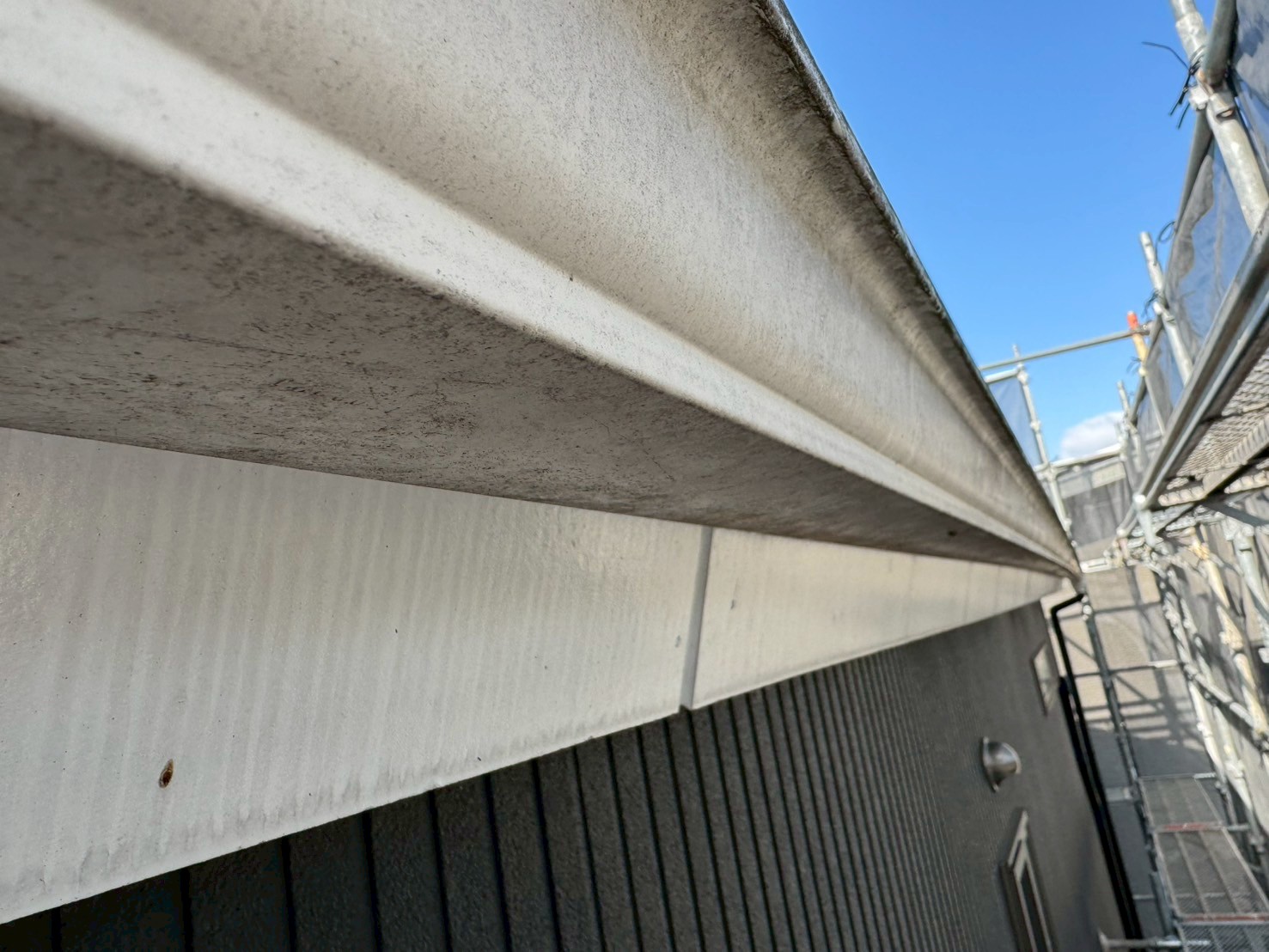 熊本市東区付帯部塗装前の状態