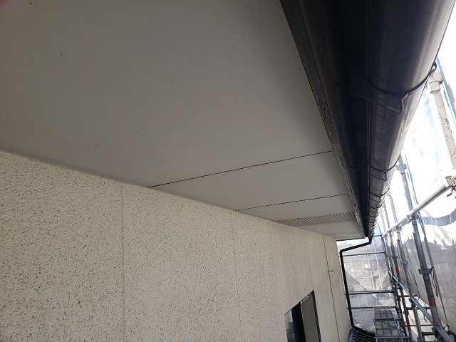 熊本市東区軒天井塗装前