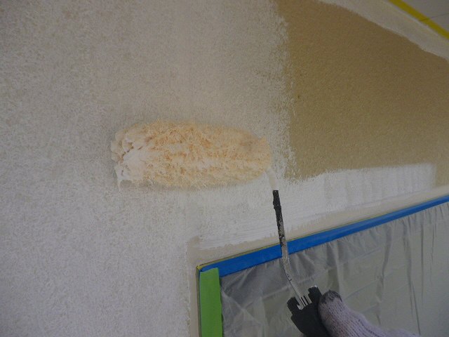 菊池郡菊陽町でガイナを使用し外壁の塗装を行いました。