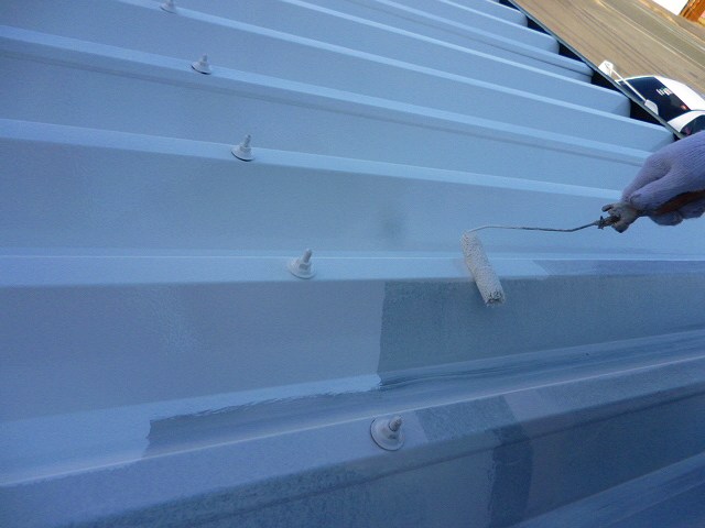 折板屋根塗装