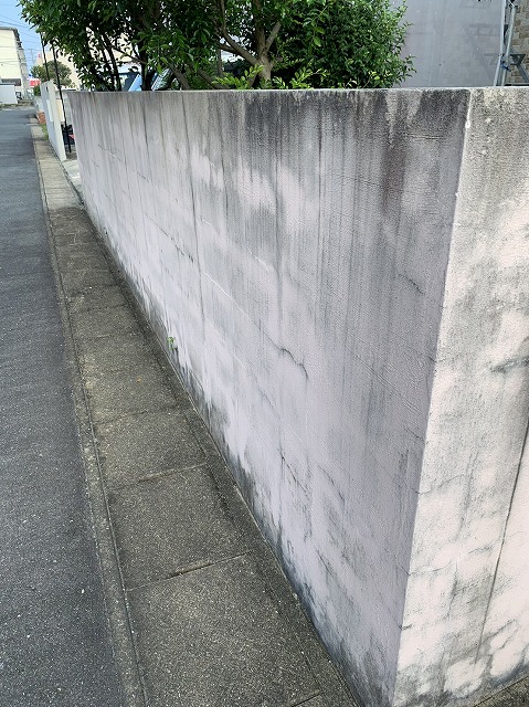 熊本市南区塀塗装