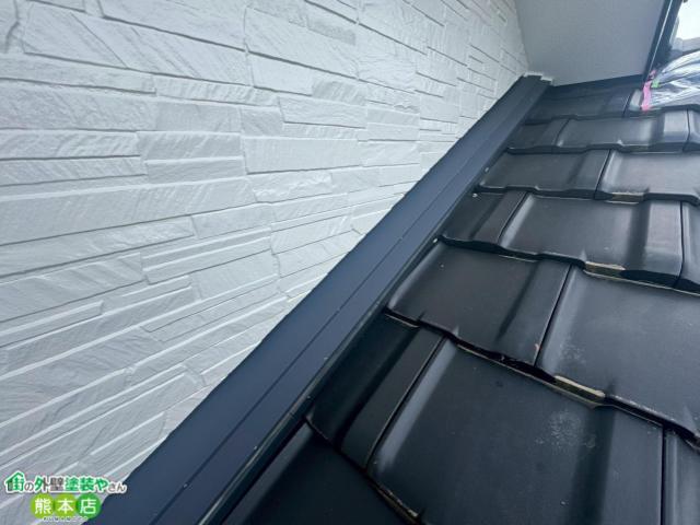 上天草市下屋板金塗装前
