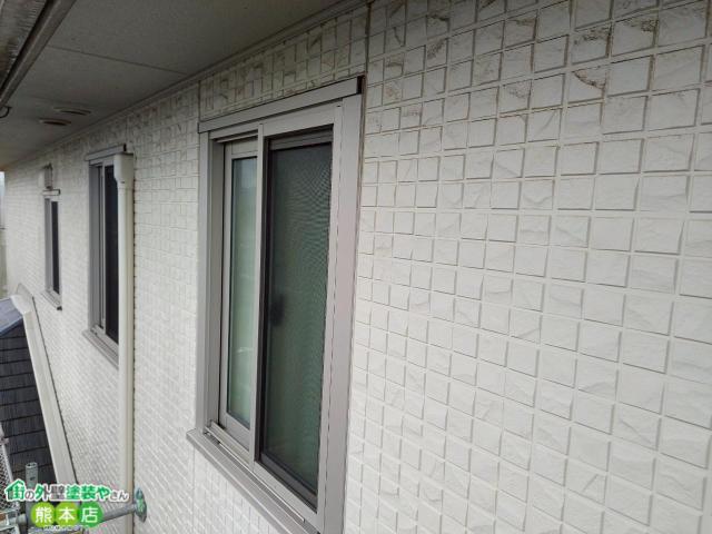 熊本市東区サイディング外壁塗装前