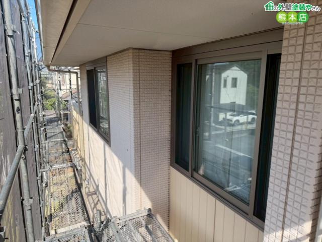 合志市積水ハウスSHウォール外壁塗装前
