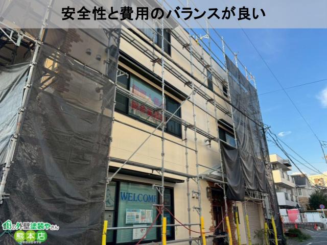 安全性と費用のバランスが良い