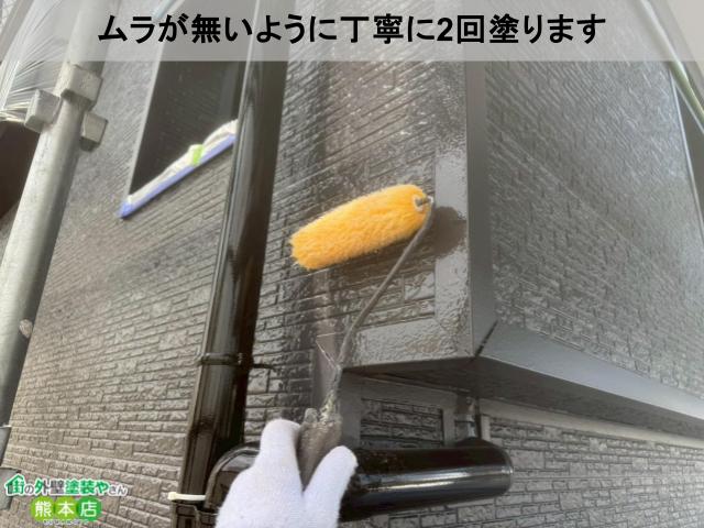 ムラが無いように丁寧に2回塗ります