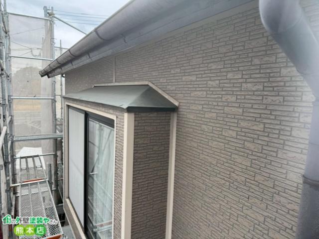 熊本市中央区アルミサイディング外壁塗装前