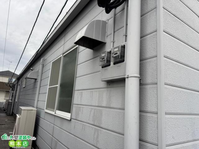 熊本市中央区事務所付帯部塗装前