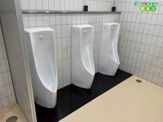 【熊本市東区】小便器の交換工事｜古いトイレが生まれ変わる！【エディオン熊本本店のトイレ工事③】