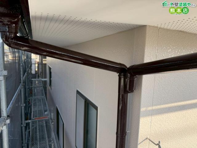 【現場レポート⑨】熊本市東区｜外壁の中塗り・上塗りでお家が大変身！色選びにこだわったC様邸の仕上げ工程