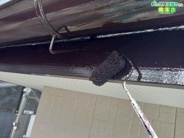 【現場レポート⑪】熊本市東区｜色褪せた破風板を塗装！お家の印象を引き締める付帯部仕上げ