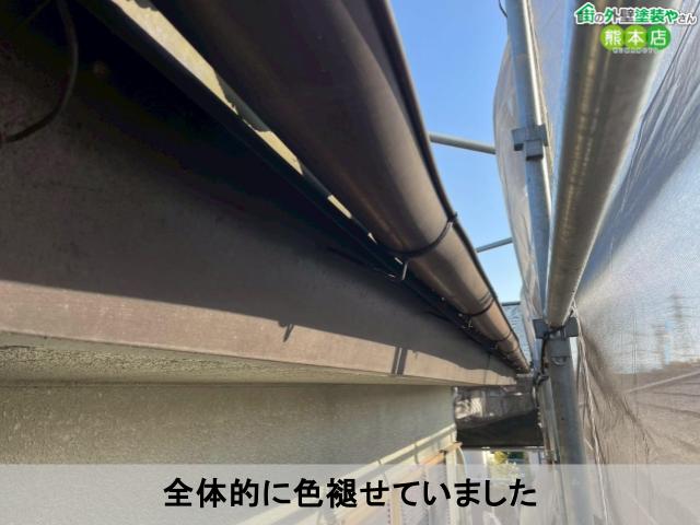 全体的に色褪せていました