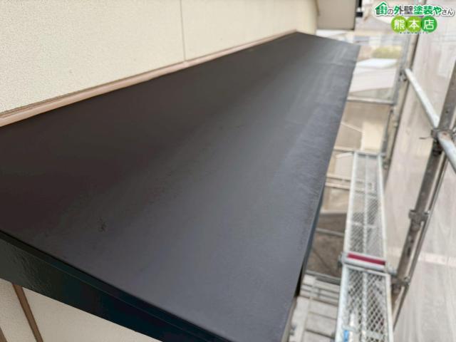熊本市北区出窓屋根塗装前
