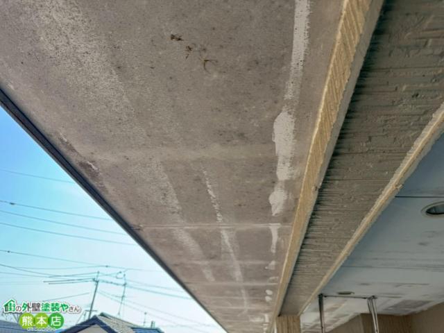 熊本市北区軒天井塗装前