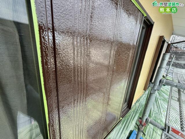 熊本市南区戸袋塗装後