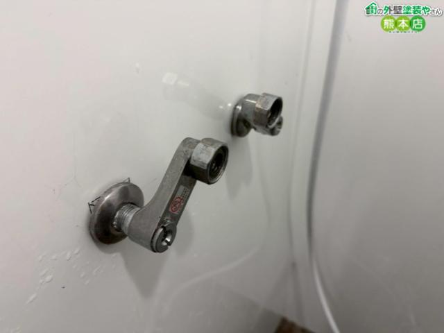 熊本市西区シャワー水栓交換前