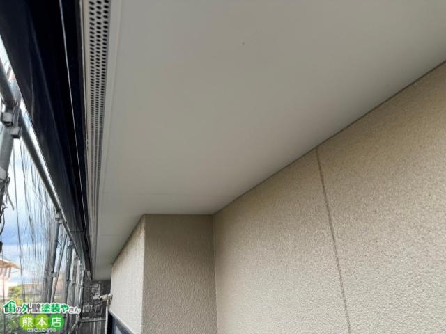 熊本市西区付帯部塗装工事後