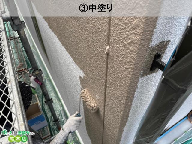 ③中塗り
