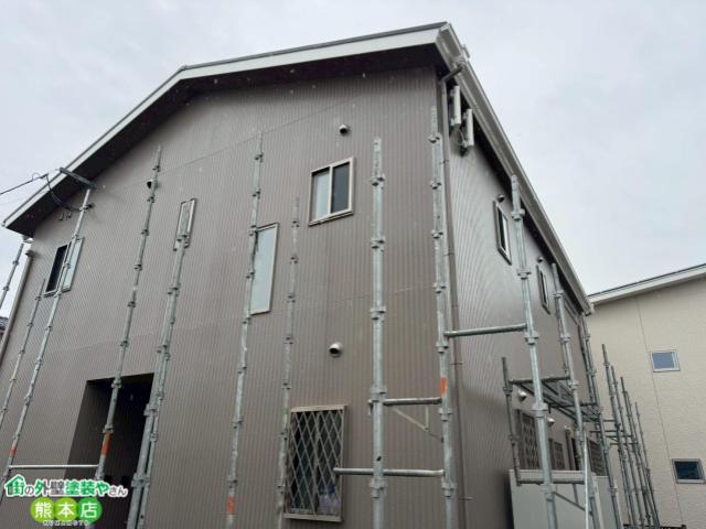 熊本市東区サイディング外壁塗装後