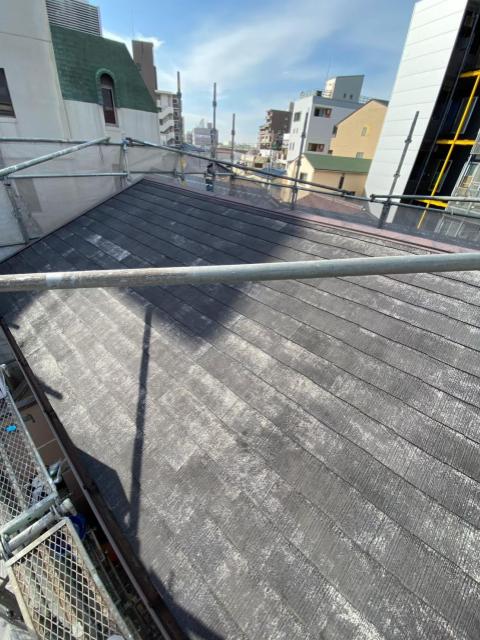 熊本市西区屋根塗装工事前
