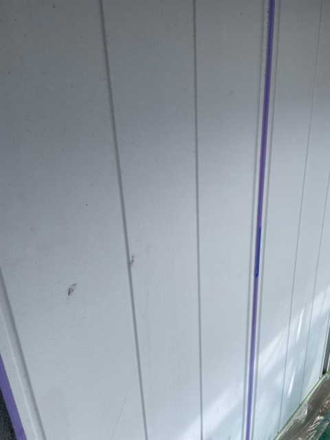 熊本市西区中古物件雨戸塗装前