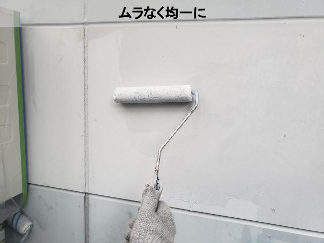 熊本市東区窯業系サイディングボード下塗りムラ