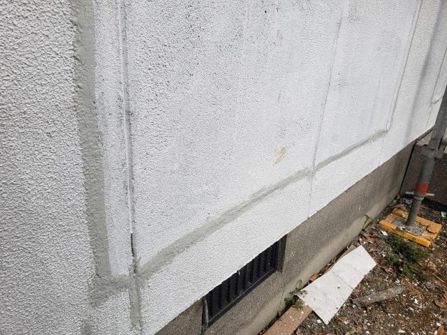 熊本市北区外壁モルタル補修