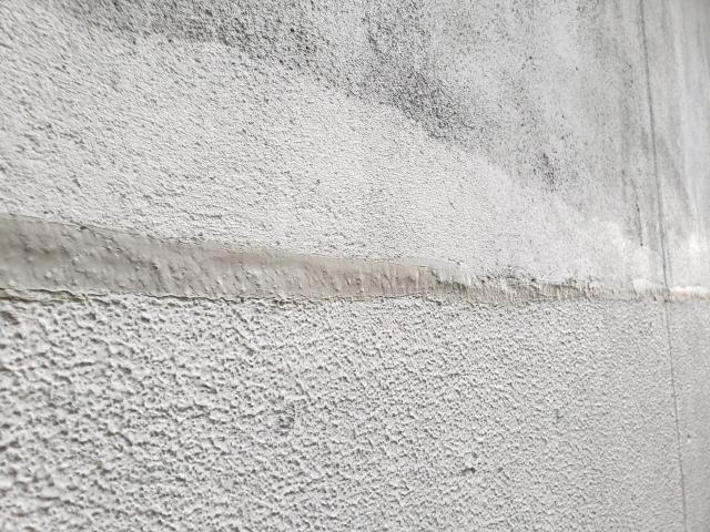 熊本市北区外壁モルタル補修アップ写真