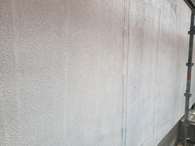 熊本市北区外壁上塗り開始