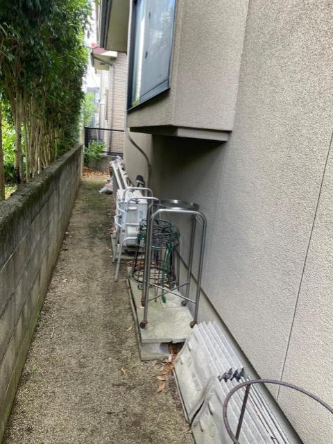 熊本市西区無料点検・調査モルタル外壁経年劣化の汚れ
