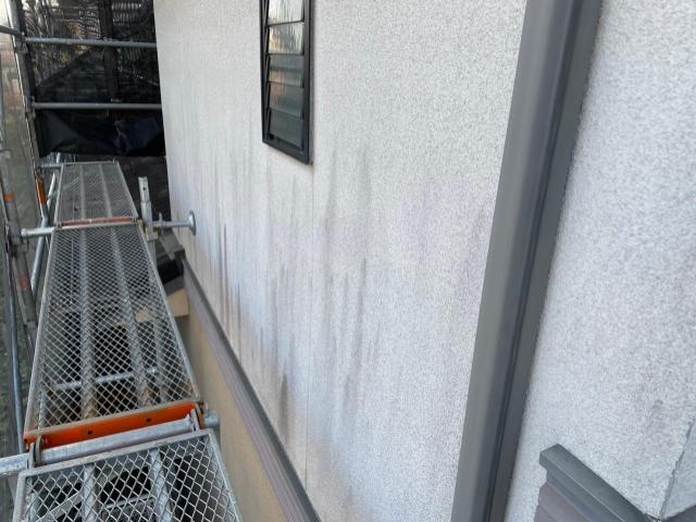 熊本市西区モルタル外壁塗装前