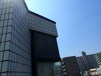 東京都墨田区立花にて雨漏れが始まったALC外壁の塗装前調査