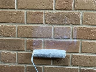 江戸川区中央で超高耐候無機系クリア塗装ダイヤスーパーセランアクアクリアを使ってサイディング外壁を塗装します