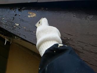 葛飾区｜付帯部の塗装と屋根縁切り