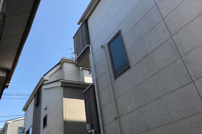 葛飾区高砂で塗装工事のご相談をお受けし、点検調査にお伺いしました