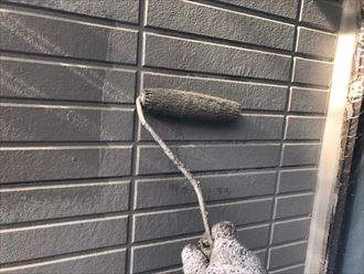 葛飾区新宿でサイディング外壁の塗装工事、日本ペイントのパーフェクトトップで施工