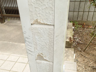 文京区にて外壁塗装は早めにすべきという理由が分かる調査事例