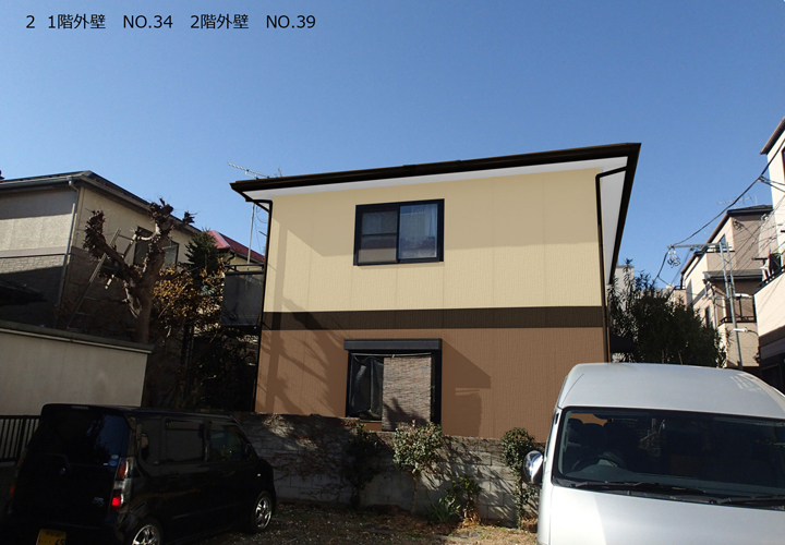 白井市西白井にて築18年が経過し外壁塗装を検討、ツートンカラ―のカラーシミュレーションをご紹介！