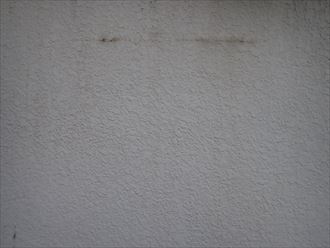 モルタル外壁に雨水が染み込みやすい横方向のクラックを発見｜市原市