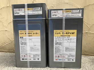 流山市江戸川台にて遮熱&高耐候のフッ素塗料「サーモアイ４F」で屋根塗装